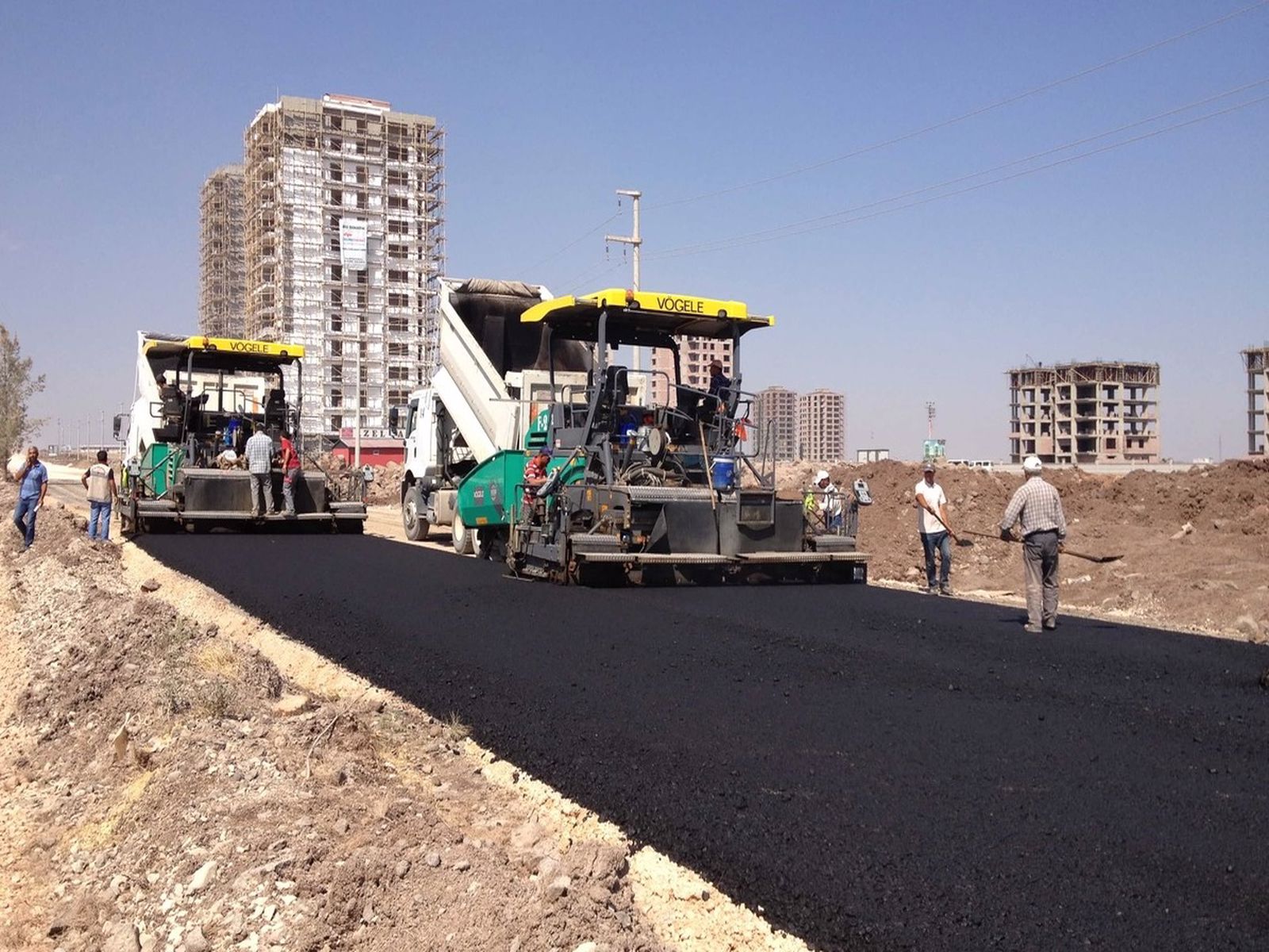 Diclekent-&Uuml;&ccedil;kuyu Bağlantı Yolu (1.Kısım) yapım işi