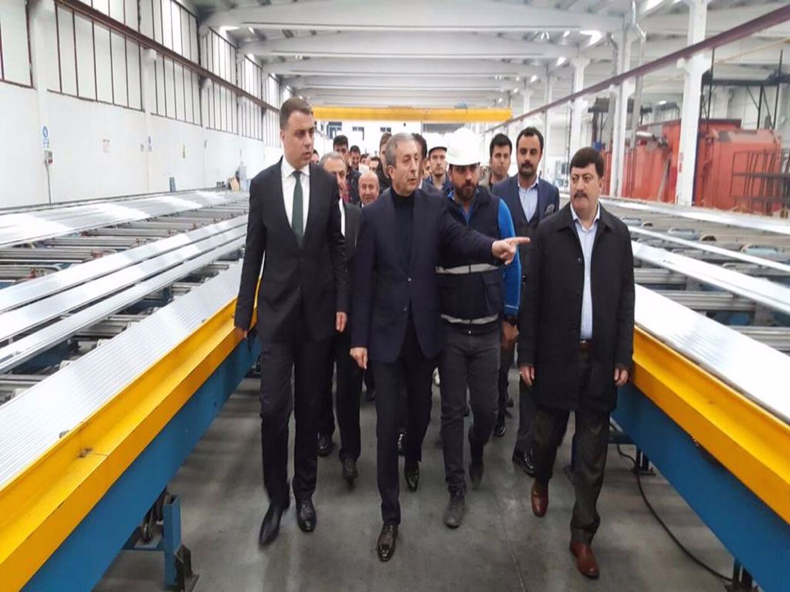 Tarım Ve Orman Bakanı Sn. Mehdi EKER'den Şimşek Al&uuml;minyum Fabrikamıza Ziyaret